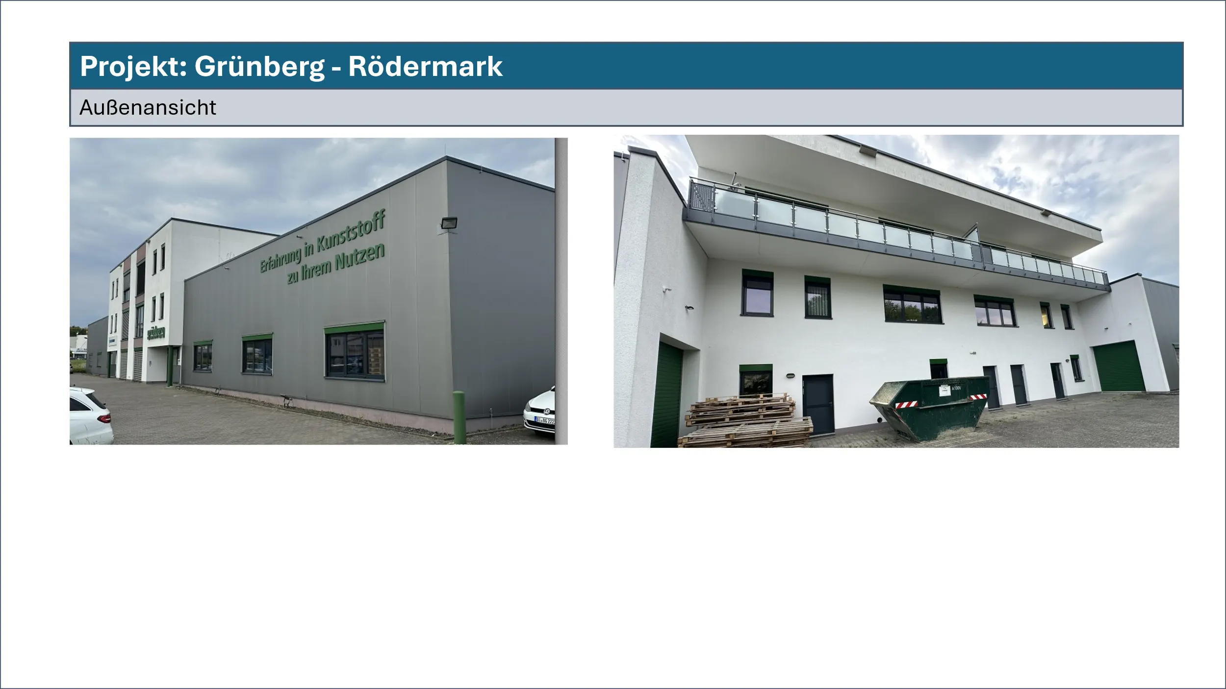 Gewerbedach Hessen